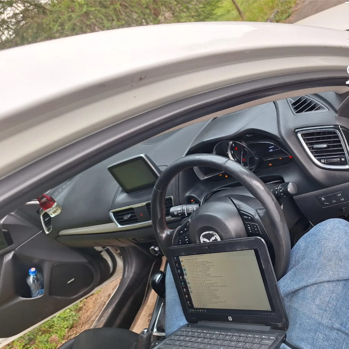 Maztech mobile diagnostic session